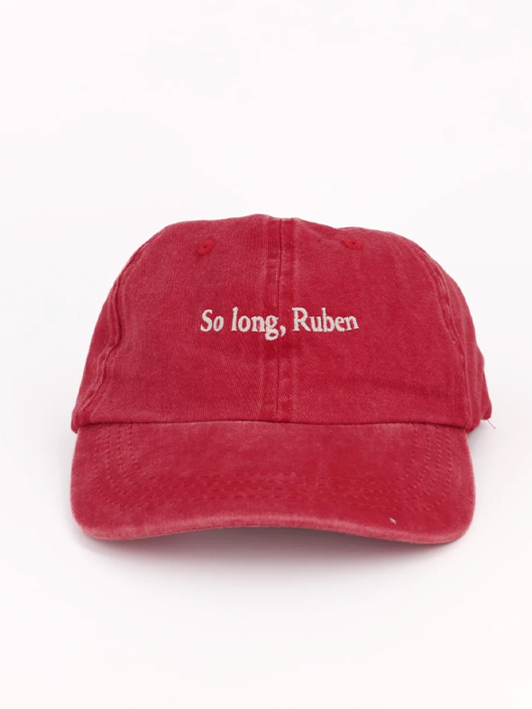 So long, Ruben Caps